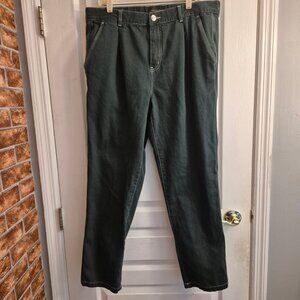 Pacsun Mens Green Slim Fit Jeans - Size 36x32